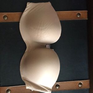 Nude Strapless Bra.
